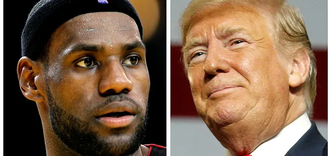Lebron James ve Trump kavgaya tutuştu