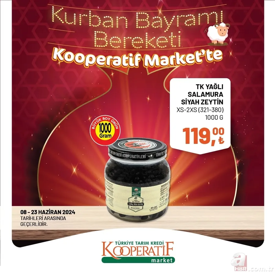 Tarım Kredi Market İNDİRİMLERİ BAŞLADI! Hafta sonu kataloğu şimdiden geldi: Kıyma, ayçiçek yağı, zeytin, peynir uygun fiyatlı satışta 15