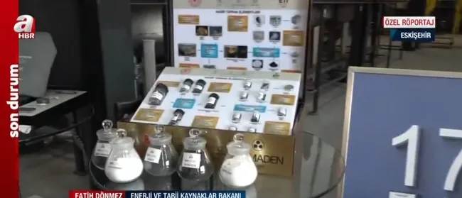 Enerji ve Tabii Kaynaklar Bakanı A Haber’de! Nadir toprak elementleri oksitlerinin üretimine başlandı