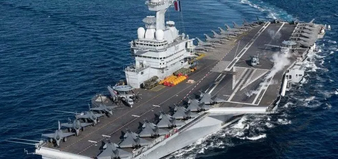 Fransa Doğu Akdeniz’e savaş gemisi gönderdi