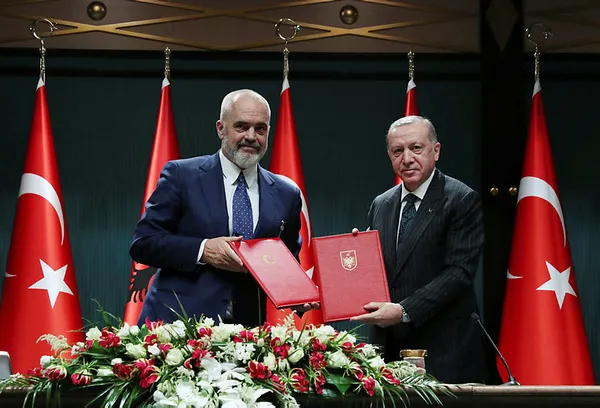 Son dakika: Başkan Erdoğan ve Arnavutluk Başbakanı Edi Rama'dan flaş açıklamalar - 7