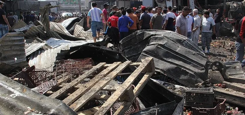 Irak'ta halk pazarına bombalı saldırı: 10 ölü