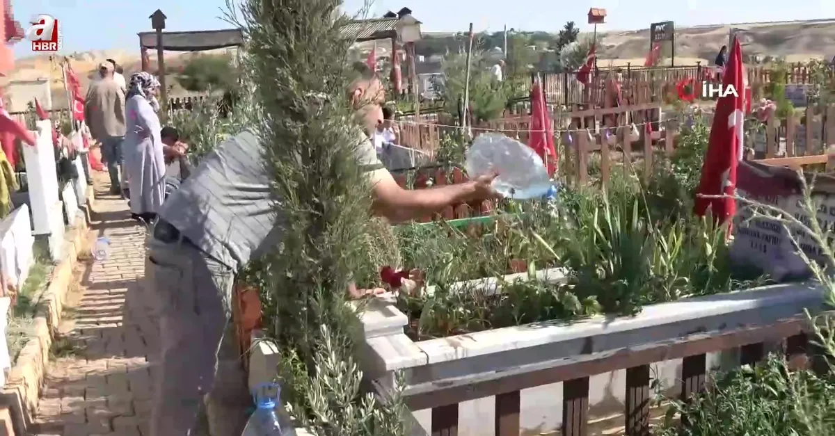 Adıyaman’da bayram hüzünle başladı!
