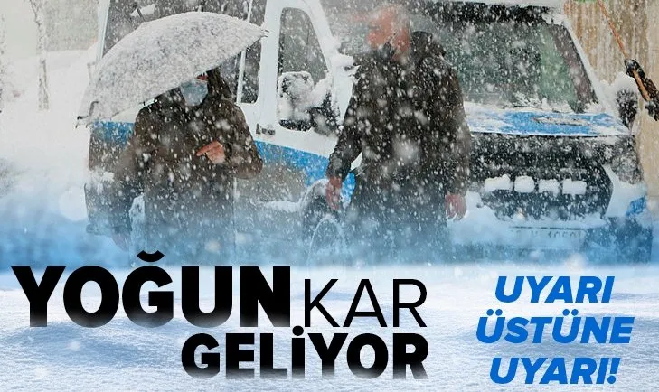 Meteorolojiden son dakika hava durumu açıklaması! Kar ve sağanak yağış uyarısı | 6 Mart 2021 hava durumu