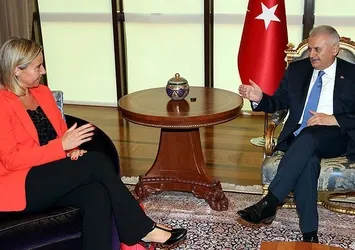 Başbakan Yıldırım AB Heyetini kabul etti