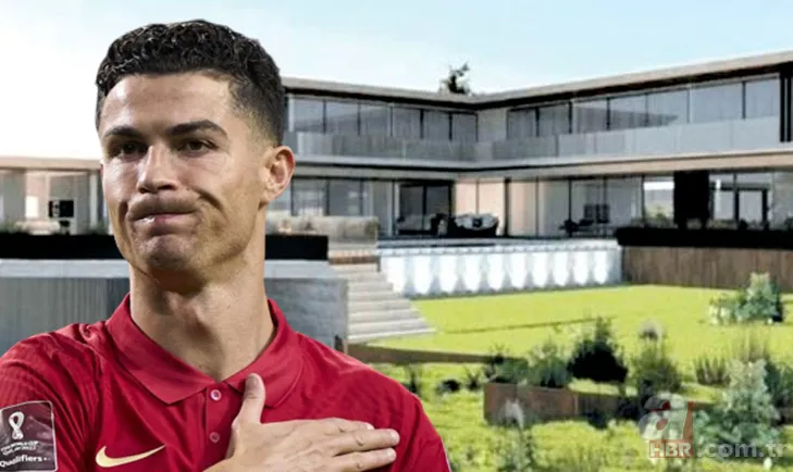 22 milyon dolarlık malikanenin yatak odası bile... Yeşil sahaları yakıp kavuran Cristiano Ronaldo emekliliğinde bakın nerede yaşayacak? 7