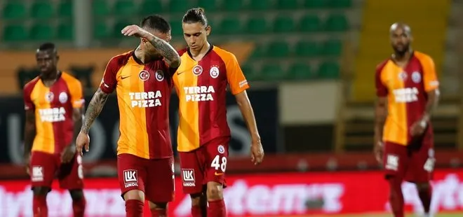 Alanyaspor: 4 - Galatasaray: 1 MAÇ SONUCU