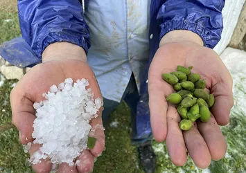 Yozgat'ı dolu vurdu