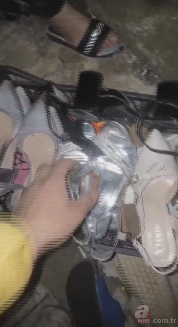 Çalınan ayakkabılarını ararken girdiği evden kasalar dolusu ayakkabı çıktı 4