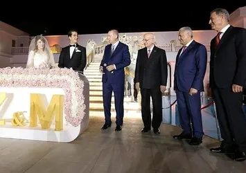 Cumhurbaşkanı Erdoğan nikah şahidi oldu