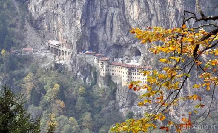 Sümela Manastırı’nda 360 tonluk tehdit: Dev kaya kütlesi için harekete geçildi