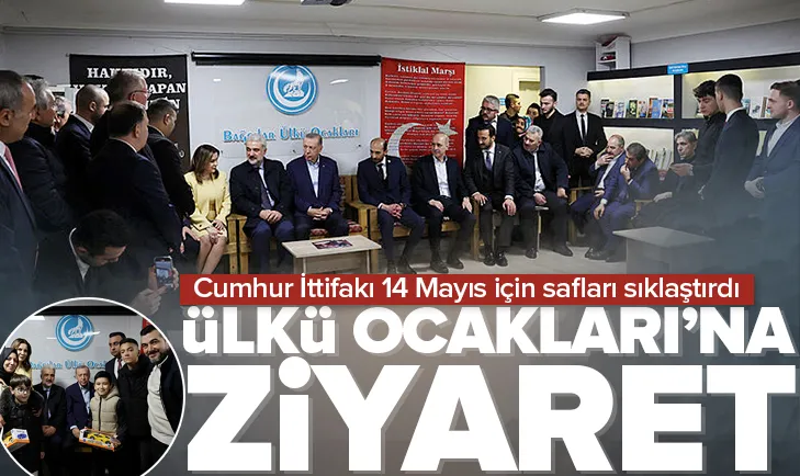 Başkan Erdoğandan Ülkü Ocaklarına ziyaret