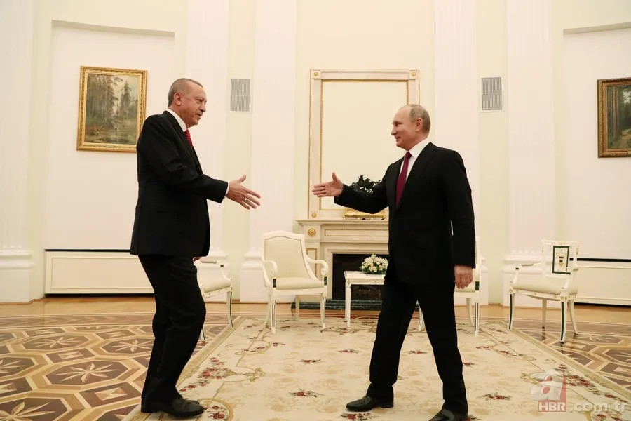 Erdoğan-Putin görüşmesinden ilk fotoğraflar 6