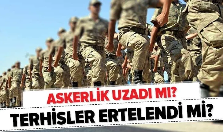 MSB açıklamaları: Askerlik uzayacak mı? Terhisler ertelendi mi? Askerlik süresi 9 ay mı oldu?