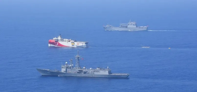 Son dakika: Doğu Akdeniz'de deniz eğitimi! Milli Savunma Bakanlığı böyle duyurdu