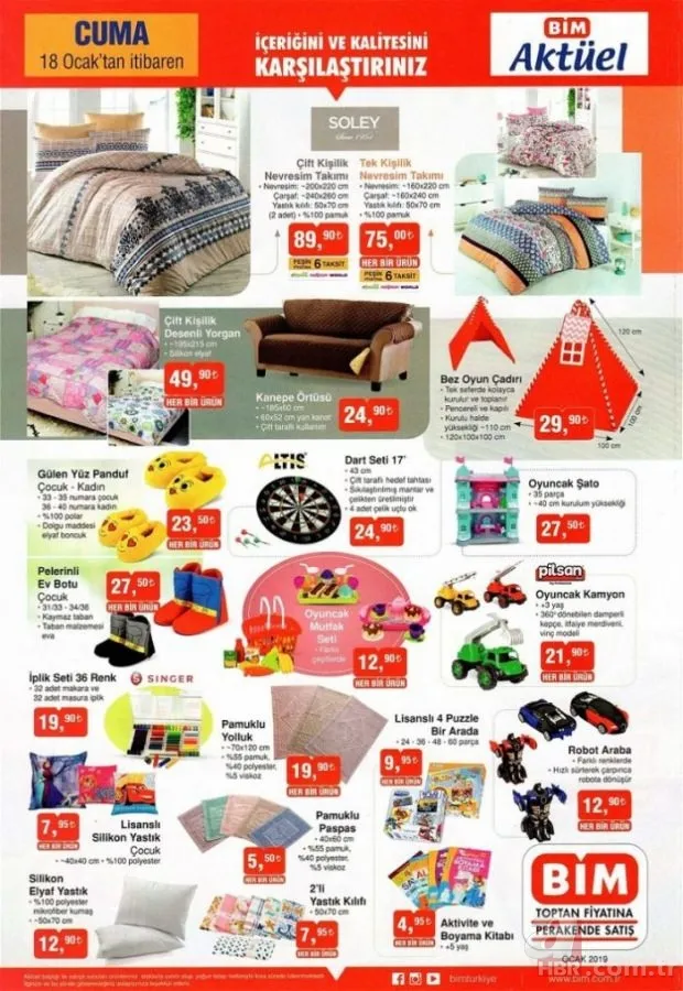 BİM indirimli ürünler kataloğu 18 Ocak! BİM'de bu hafta neler var? 1