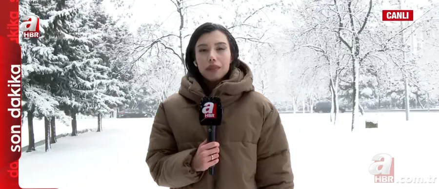 İstanbul’da yoğun kar! A Haber yağışın etkili olduğu ilçelerde 21