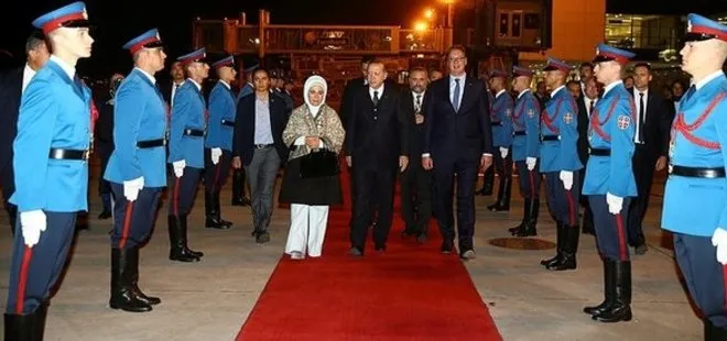 Cumhurbaşkanı Erdoğan, Sırbistan’dan ayrıldı