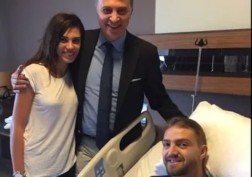 Fikret Orman'dan Caner Erkin'e ziyaret