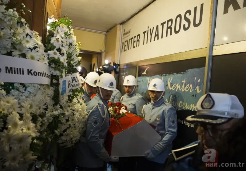 Usta tiyatrocu Yıldız Kenter'e son veda! 6