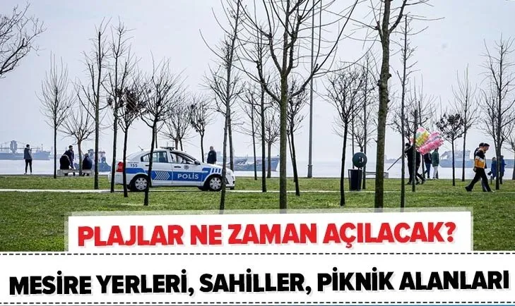 Son dakika! Mesire yerleri ne zaman açılacak? Sahiller, piknik alanları ve plajlar ne zaman açılıyor?