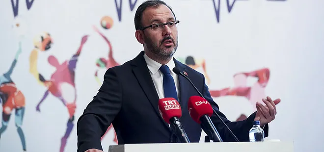 Son dakika: Gençlik ve Spor Bakanı Mehmet Muharrem Kasapoğlu: Türk sporunda irtifa kaybına neden olmayacağına inanıyorum
