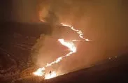 Gaziantep’te anız yangını! 3 noktada alevler yükseldi