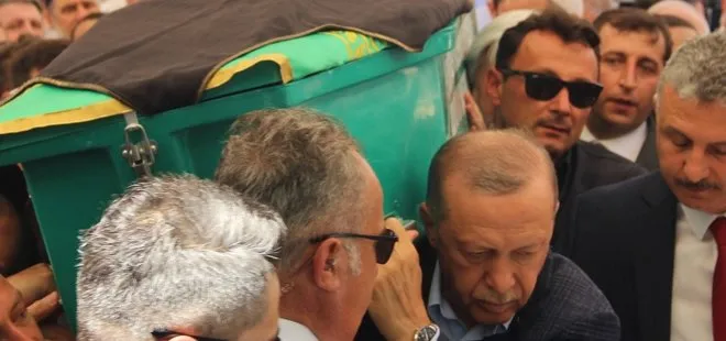 Son dakika: Başkan Recep Tayyip Erdoğan Hakan Hilmi Füzün’un cenaze törenine katıldı