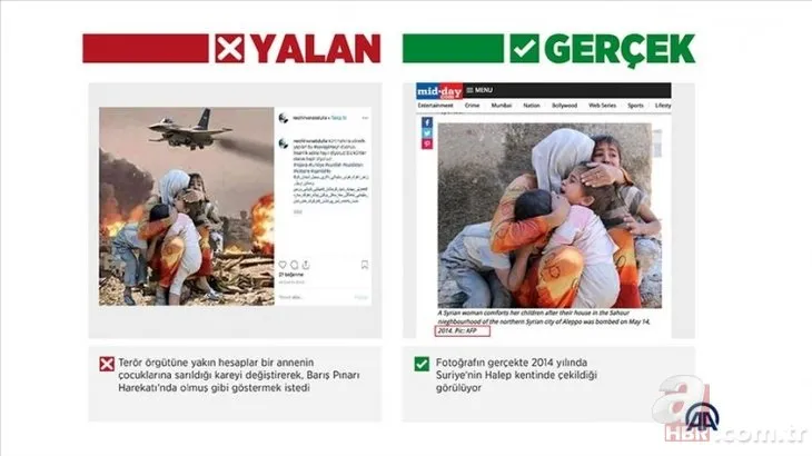 Terör sevicilerin son yalanı!