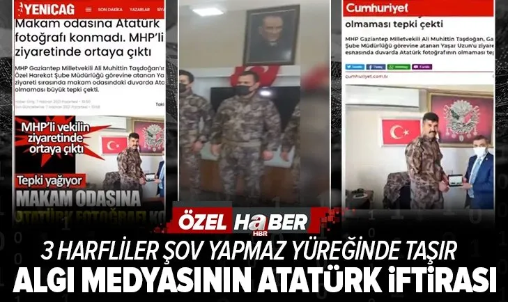 Algı medyası terörle mücadele eden Özel Hareket Müdürü Yaşar Uzun'u hedef aldı