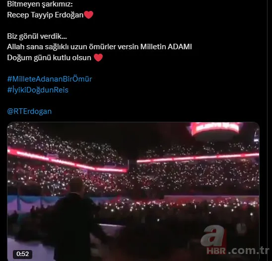 Davaya adanmış bir ömür! Başkan Erdoğan'a sosyal medyada doğum günü mesajı yağdı 10