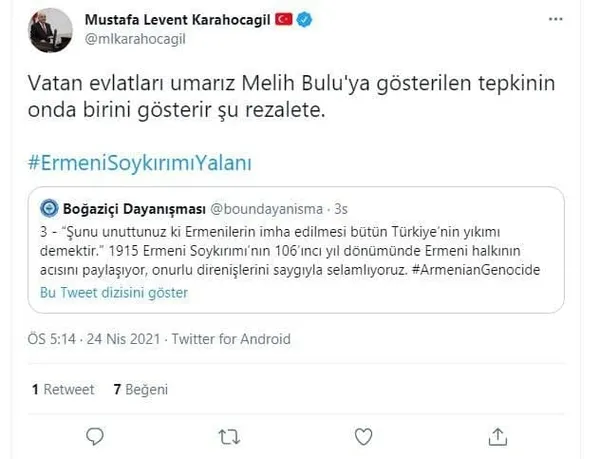 Boğaziçi Dayanışma'dan büyük alçaklık! Sözde Ermeni soykırımına destek verdi - 2