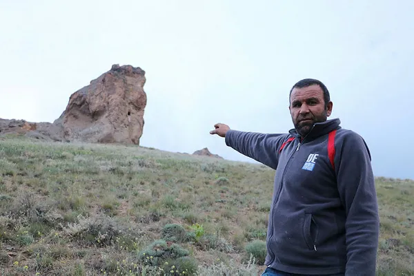 Sivas Gürün'da keşfedildi! Tepenin tam zirvesinde - 3