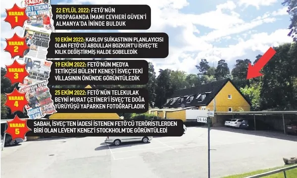 İhanetin sözcüsü Levent Kenez İsveç’teki ininde görüntülendi! Gündüzleri nadiren dışarı çıkan FETÖ’cü Kenez korkudan geceleri dolaşıyor