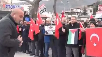 Milli İrade Platformu’ndan Gazze eylemi