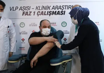 Yerli koronavirüs aşısı olan Bakan Varank'tan yan etki açıklaması