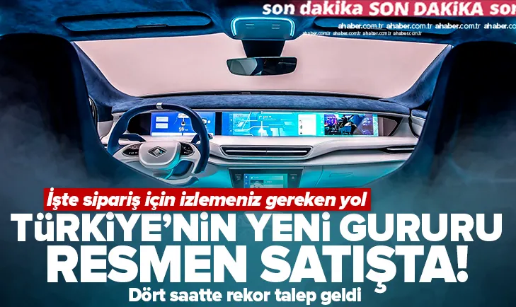 Togg ön siparişleri başladı