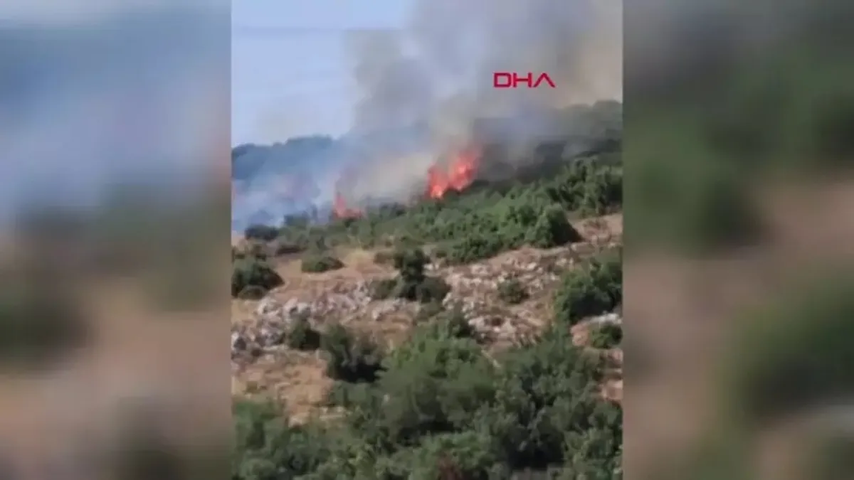 İstanbul Başakşehir'de korkutan yangın! Alevler kontrol altında
