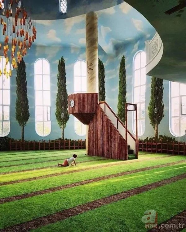 Bakara Suresi'nden esinlenerek yapıldı! Dünyanın en ünlü camilerinden oldu 9