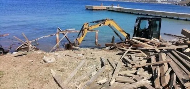 Dodo Beach’te yıkım tekrar başladı! Cumhurbaşkanlığı kararnamesi sonrası harekete geçildi