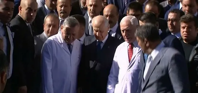 Son dakika: MHP Genel Başkanı Bahçeli taburcu oldu