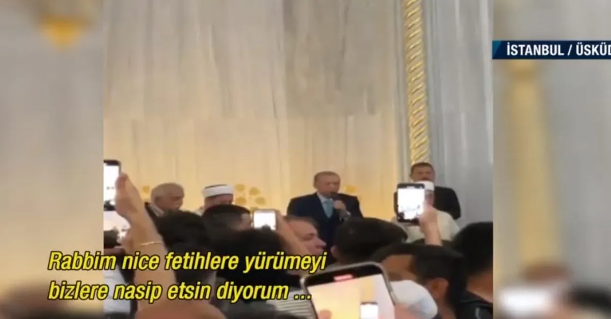 Başkan Erdoğan cemaate seslendi