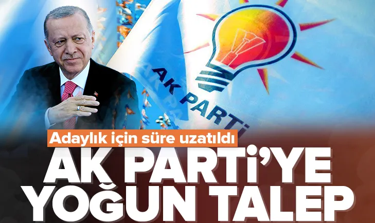 AK Partiden önemli karar! Süre uzatıldı