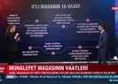 İşte 6lı masanın 16 vaadi