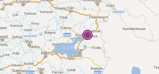 Son dakika: Van’da 4 büyüklüğünde deprem! | AFAD son depremler