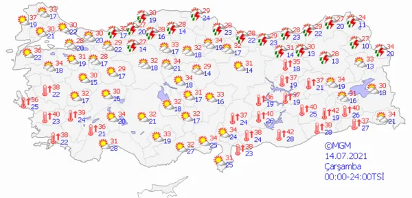 1625847355749.png Meteoroloji'den çok sayıda il için sağanak yağış uyarısı! İstanbul Ankara İzmir'de sıcaklıklar artacak mı? - 7