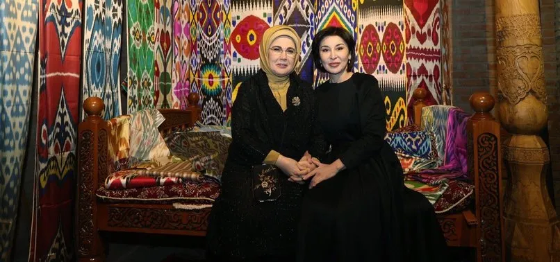 Emine Erdoğan’dan Şevket Mirziyoyev ve Ziroat Mirziyoyeva’ya teşekkür