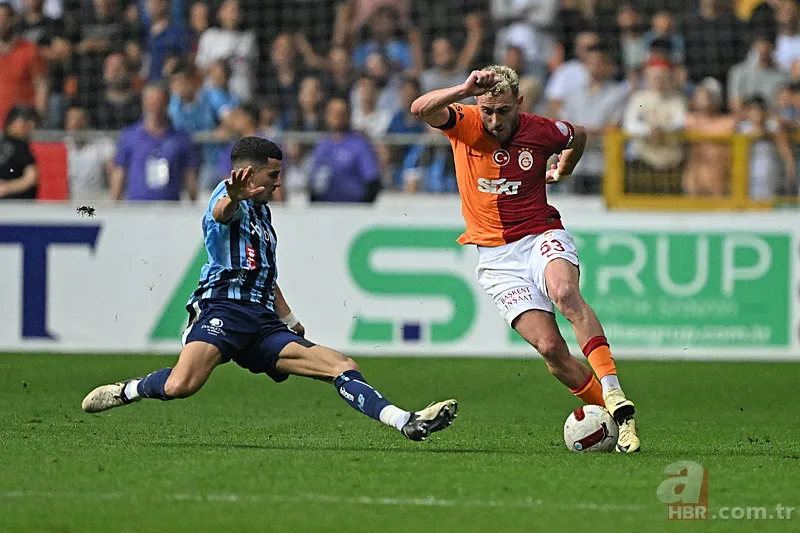 Adana Demirspor - Galatasaray maçı sonrası flaş sözler: Takımın yarısı... 2