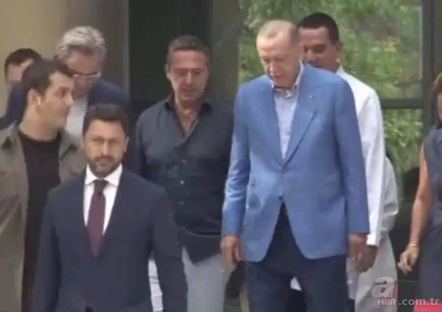 Başkan Recep Tayyip Erdoğan Ali Sabancı ve Vuslat Sabancı çiftini ziyaret etti! Ali Sabancı'nın kaza sonrası ilk fotoğrafı 5