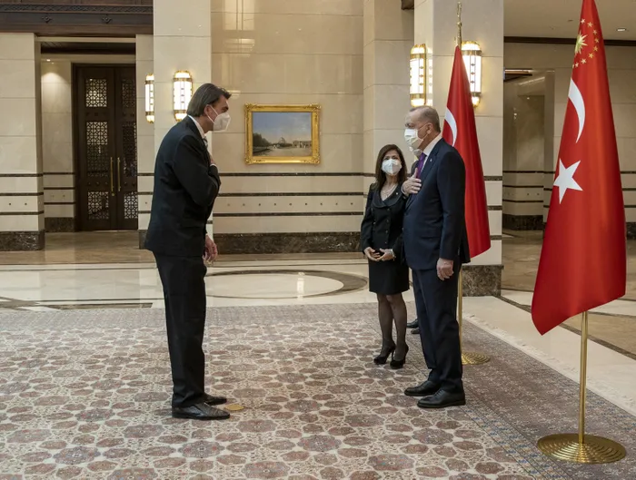 Son dakika: Başkan Erdoğan’dan Külliye’de önemli kabuller! Güven mektubu sundular